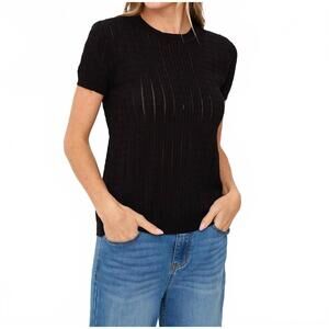 NEW SIX/FIFTY natasha top in black
